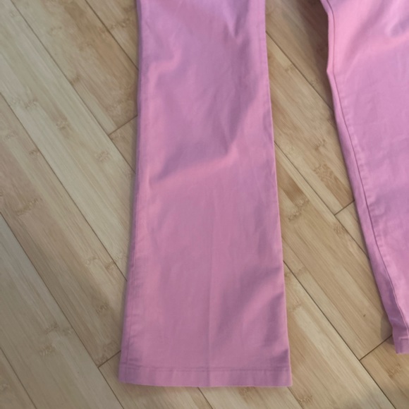 Krizia Jeans US size 10 stretch side zipper pink - Picture 3 of 6